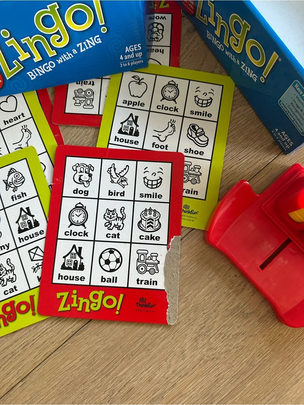 ThinkFun Zingo! Family Board Game, Children Ages 4+